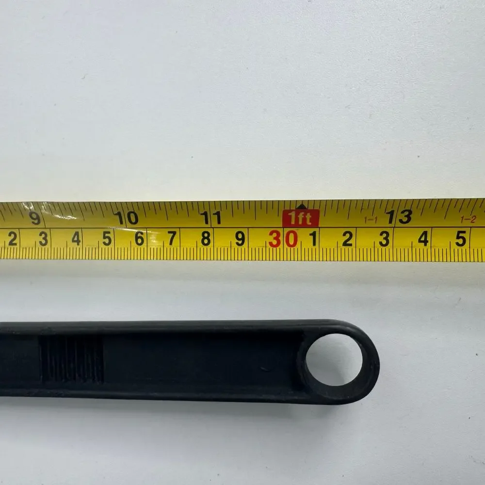T-Fal Black Nylon Slotted Holes Spatula Plastic Lightweight Flipper